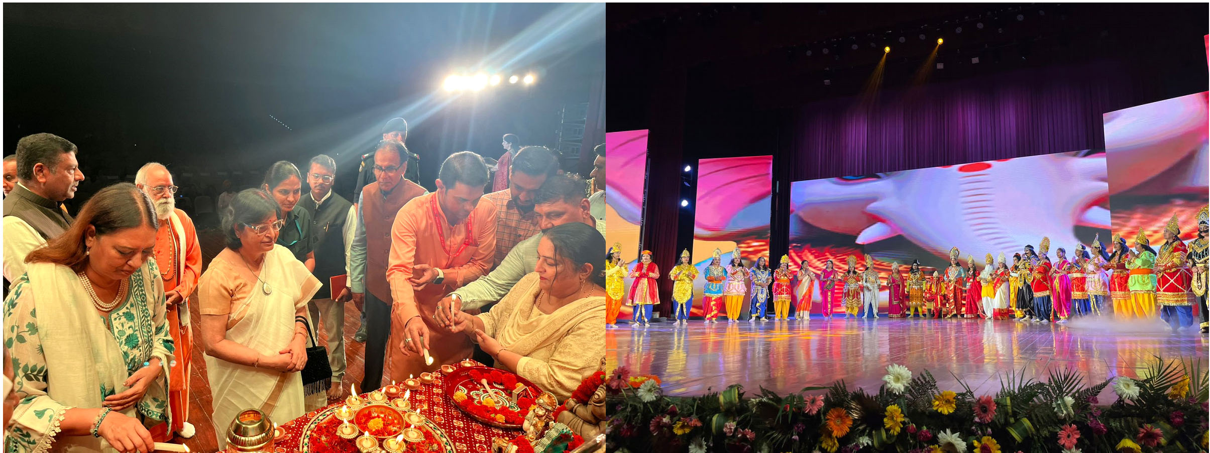 Women inaugurate grand Ramlila with new technology at Indradhanush Sabhagar